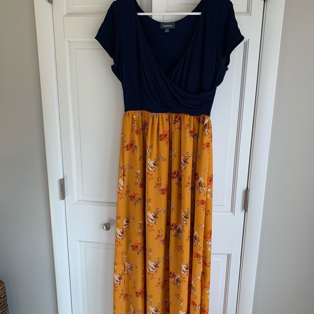 Floor length maxi dress